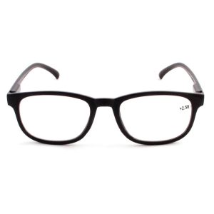 عینک طبی مردانه و زنانه مستطیل بیضی شکل مشکی XC20811-250