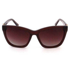 عینک آفتابی زنانه چوپارد قهوه ای مربع chopard-sch222