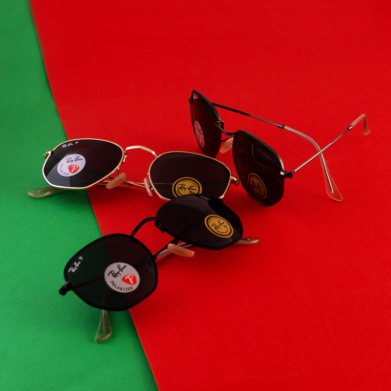 عینک آفتابی زنانه و مردانه و بچگانه برند Rayban مدل RB3548 - تصویر 2