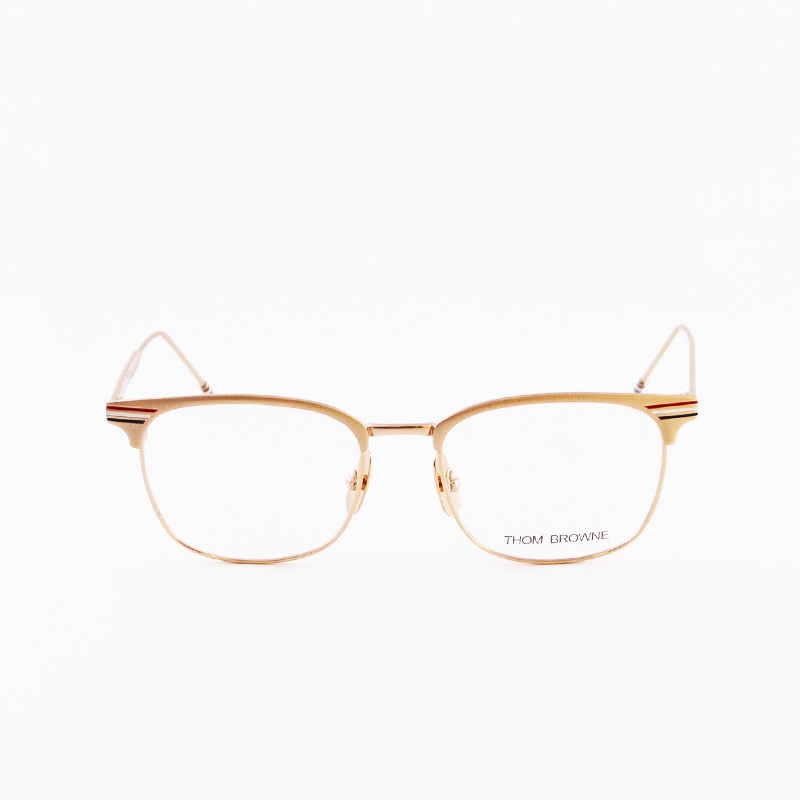 عینک طبی زنانه و مردانه برند Thom Browne مدل TB-104-C-GLD