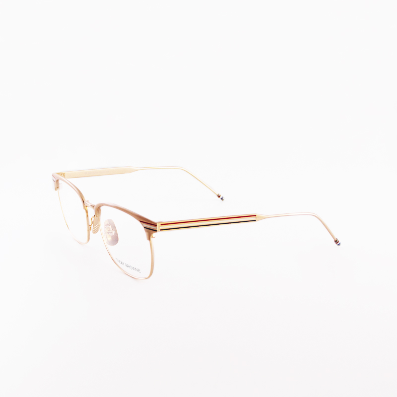 عینک طبی زنانه و مردانه برند Thom Browne مدل TB-104-C-GLD - تصویر 4