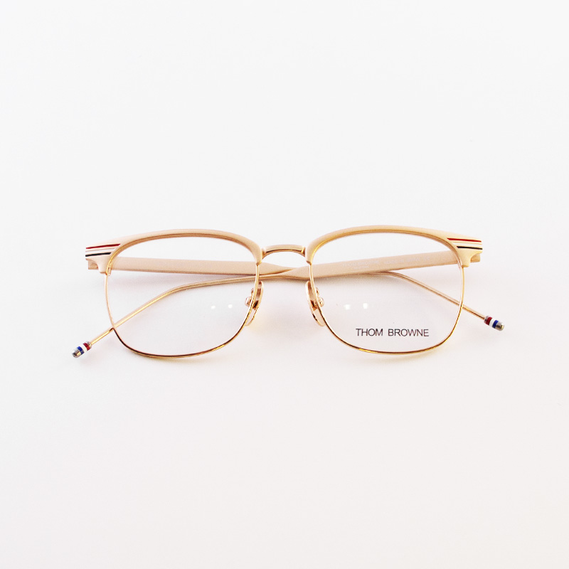 عینک طبی زنانه و مردانه برند Thom Browne مدل TB-104-C-GLD - تصویر 3