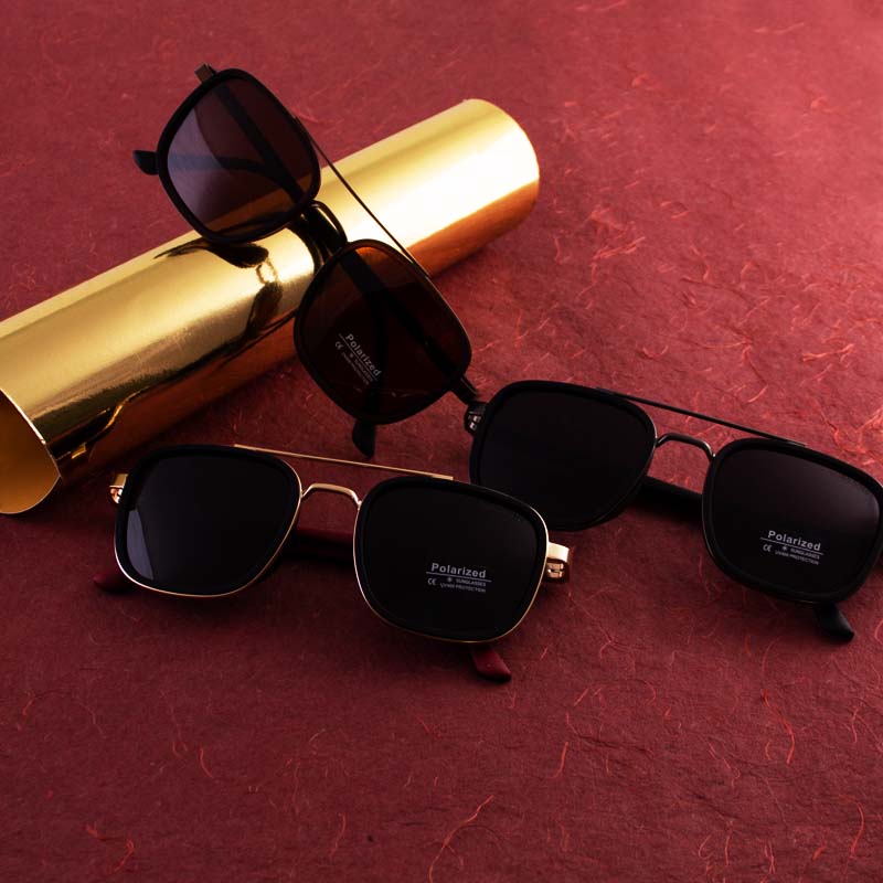 عینک آفتابی زنانه و مردانه برند Hugo Boss مدل P2404 - تصویر 2