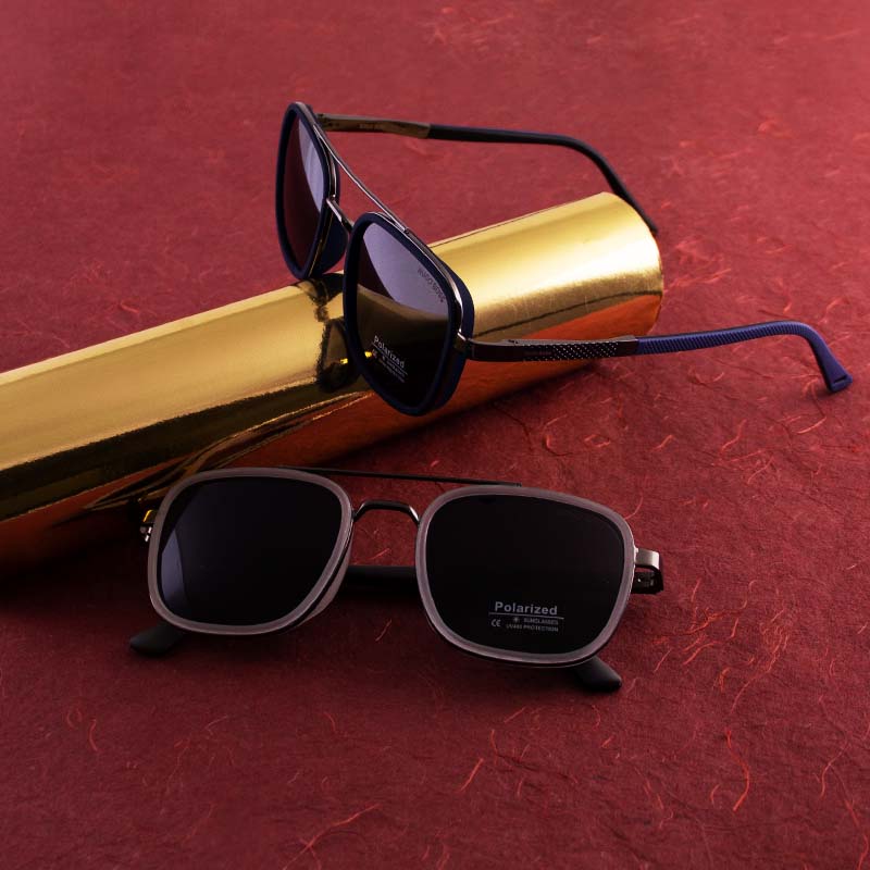 عینک آفتابی زنانه و مردانه برند Hugo Boss مدل P2404 - تصویر 3